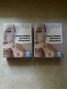 NEW Deep Collagen Wrinkles & Lifting Mask 20 Pack
